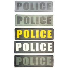 Police PVC Patch Πλάτης